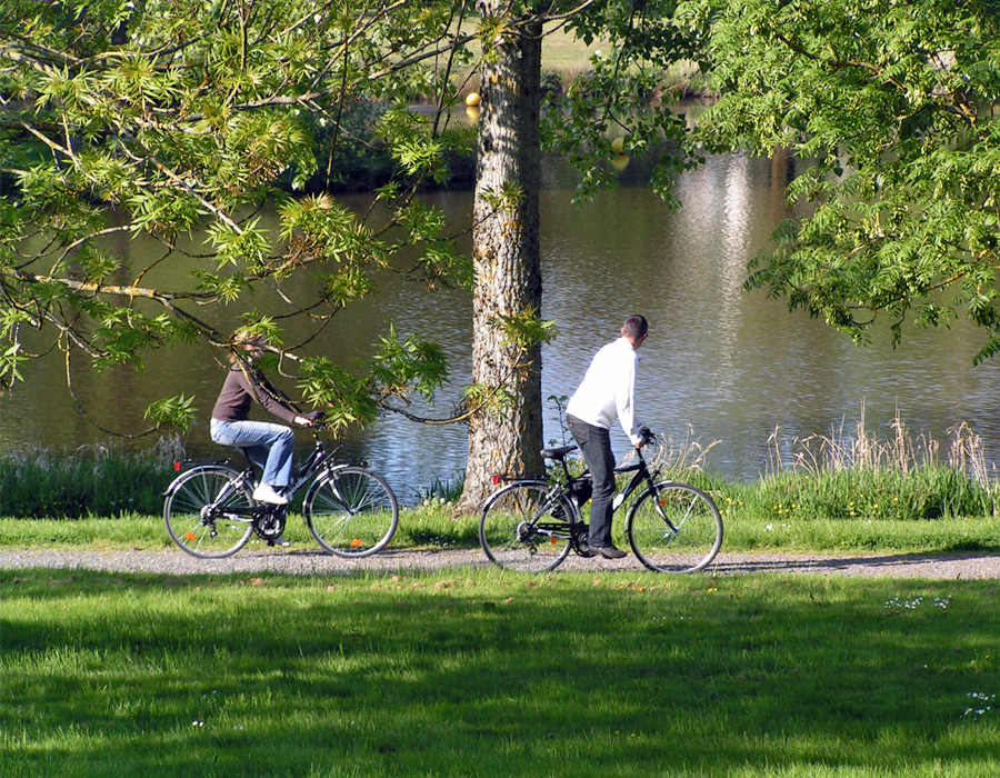 Promenade à vélos